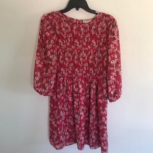 Brand new Eliane Rose Pink floral dress with tags still on.